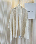 LOEWE Anagram Fringed Scarf